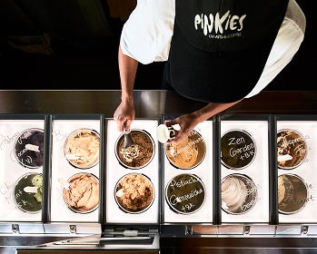 Gelato flavours